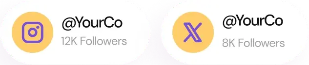 follower count YourCo Company
